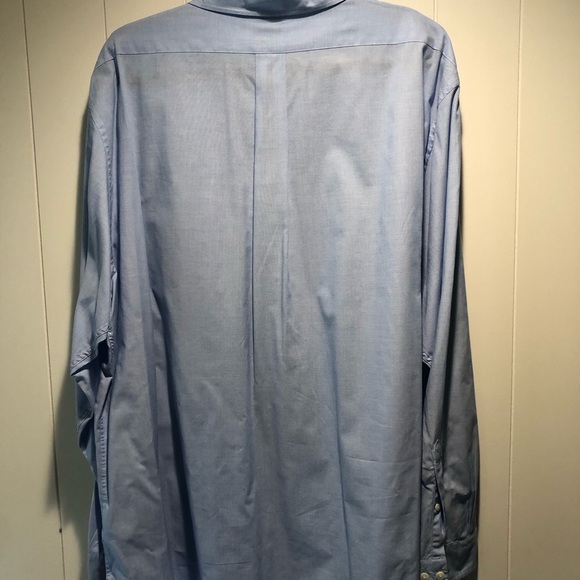 Brooks Brothers 1818 regent blue cotton button down original polo shirt XXL - Picture 7 of 11